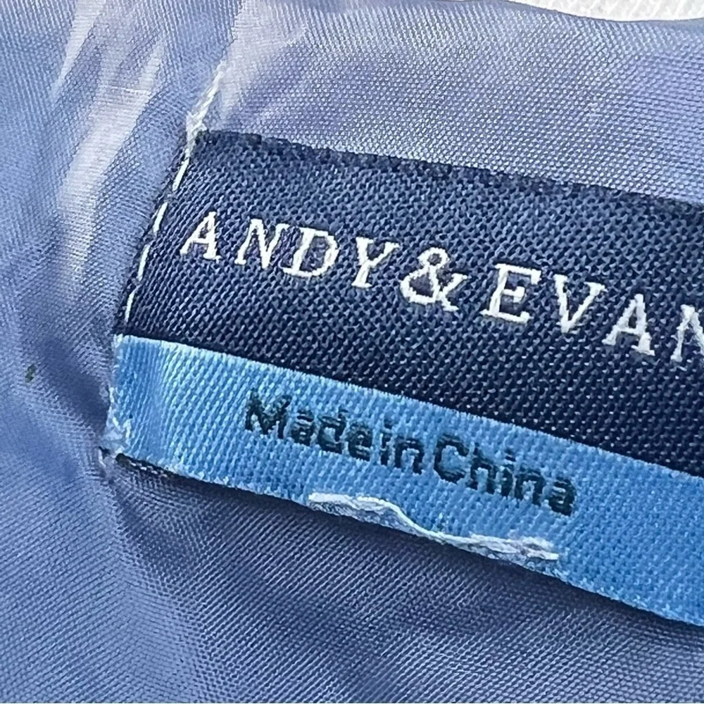 -Andy & Evan Boys Varsity Blue Coat Size 2